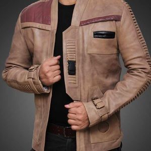 Poe Dameron inspired leather jacket